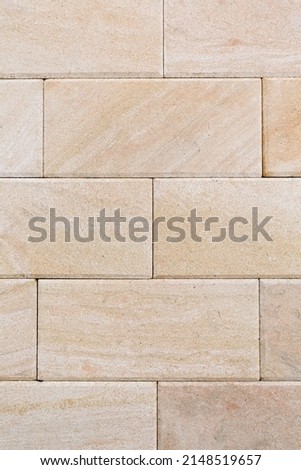 beautiful wall of decorative light stone