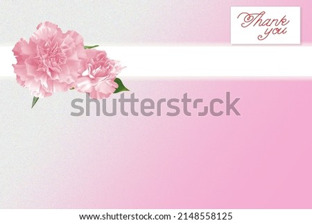 Image of love gratitude on a sprinkled pink background