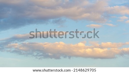 Clouds on the background of the sky. Sunrises and sunsets. Best background, stock photos for commercial use in high definition HD jpg format. sky clouds
