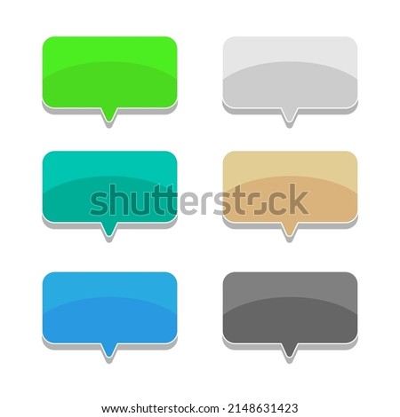 cartoon speech bubbles on yellow background Different doodle forms for your text, dialogs icon 3d vector Blank with text place. different hand drawn shapes isolated hand drawn speech bubbles isolated
