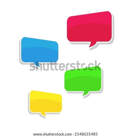 cartoon speech bubbles on yellow background Different doodle forms for your text, dialogs icon vector Blank with text place. different hand drawn shapes isolated hand drawn speech bubbles isolated. 