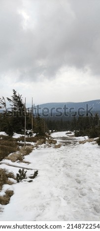 View from Keprnik mountain in spring Royalty-Free Stock Photo #2148722545