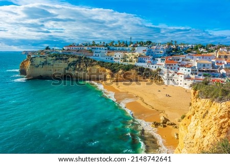 Faro District, Carvoeiro, Algarve, Portugal Royalty-Free Stock Photo #2148742641