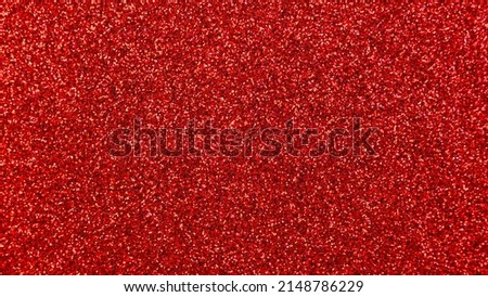 Abstract paper deep red foil background for Merry Christmas and Valentine's Day. Gradation dark red shiny with sparkle metallic texture background. top view