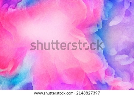 watercolor painting, painted colorful background with space for text. image