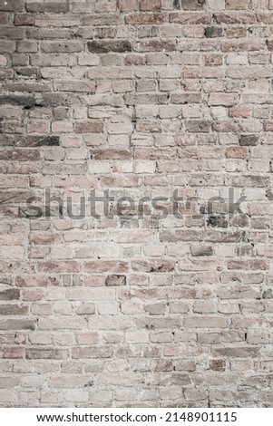vintage brick wall background - stone texture