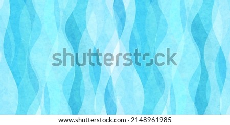 Sea wave Japanese pattern background Royalty-Free Stock Photo #2148961985