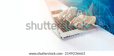The concept of safety systems within the organization is confident in the work.,Security login to access important business information.system check Royalty-Free Stock Photo #2149236663