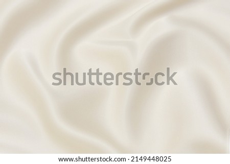Texture of ivory silk fabric. Background, pattern Royalty-Free Stock Photo #2149448025