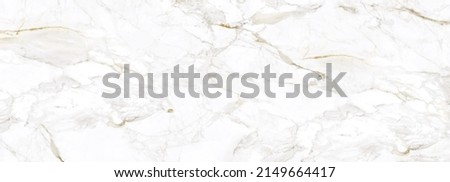 Carrara statuario white marble with golden luxury effect, white marble texture background, calcutta glossy marble, sathvario marble Royalty-Free Stock Photo #2149664417
