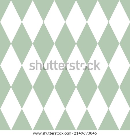 light green white rhombus geometric pattern seamless background