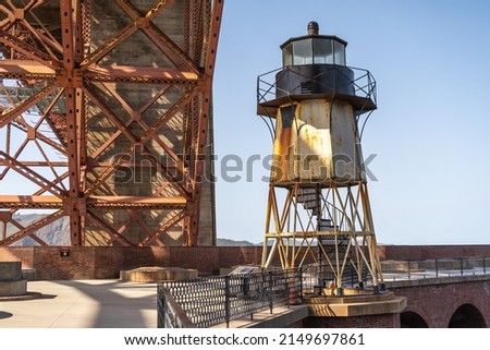 Fort Point Lighthouse in San Francisco.