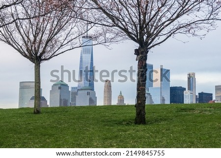 Liberty park in New York city 