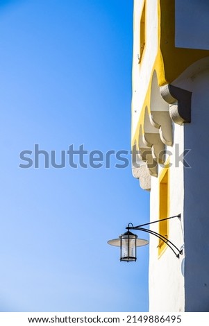 old streetlamps at a street - photo