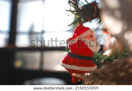 Santa doll for home decoration
