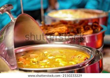 Soup, African soup, picture showing soup prepared for wedding.