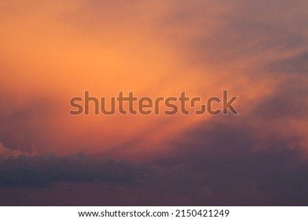Sunset sunrise golden purple clouds colorful sky with beautiful light wallpaper