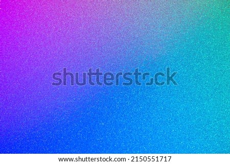 Abstract background with tricolor neon gradient. Blue and pink soft intermixing colors on a sparkling background. Illuminated bright trendy backdrop. Royalty-Free Stock Photo #2150551717