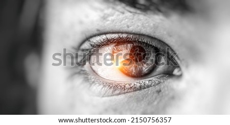 Macro image of human eye Royalty-Free Stock Photo #2150756357