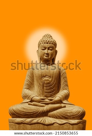 A beautiful statue of Lord Buddha Royalty-Free Stock Photo #2150853655