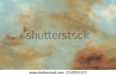 Renaissance Sky Backgrounds. Vintage background with clouds in the sky. Abstract sky background. abstract sky background with some clouds. Royalty-Free Stock Photo #2150955553