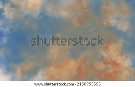 Renaissance Sky Backgrounds. Vintage background with clouds in the sky. Abstract sky background. abstract sky background with some clouds. Royalty-Free Stock Photo #2150955555