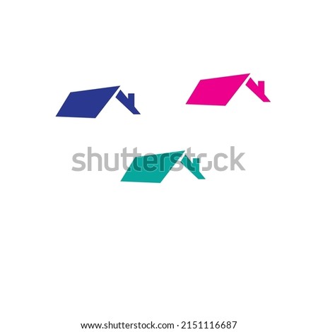 Building logo or flat or minimalist building clip art