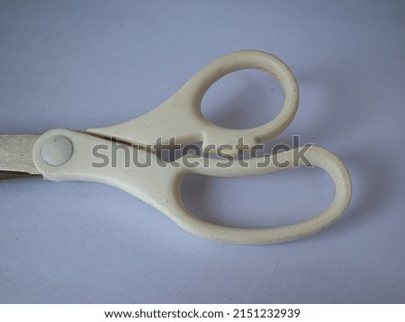 scissor handle isolated on white background
