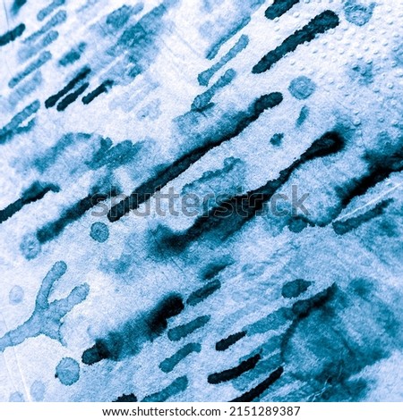 Ikat Damask. White Boho Watercolour. Aqua Ikat Texture Pattern. Turquoise Hippie Tie Shirt. Weaving Silk Saris. Aquamarine Watercolor Rhombus Pattern.