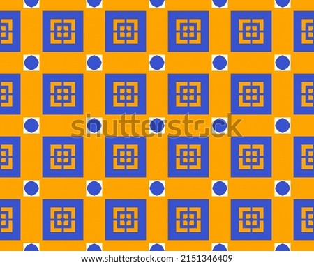 A seamless illustration of tile pattern for background or wallpaper
