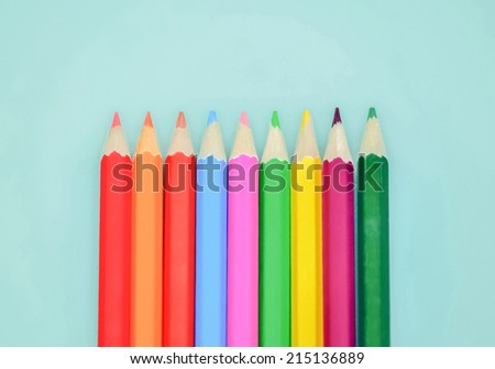 Close-Up Colored Pencils 
