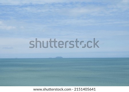 sea and sky background, beautiful landscape