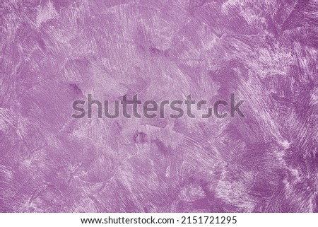 Texture of purple decorative plaster or concrete. Abstract grunge background for design. Royalty-Free Stock Photo #2151721295