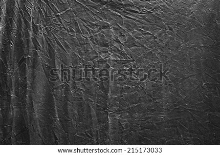 Black plastic sheet texture background / Black plastic sheet  