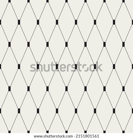 Geometric seamless pattern. Repeated abstract line background. Modern triangle gray texture. Repeating contemporary geometry design for prints. Black and white stylish patern. Vector illustration Royalty-Free Stock Photo #2151801561