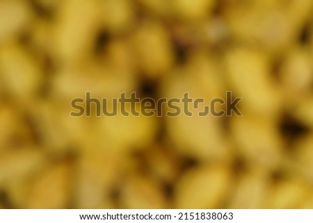 
abstract blur bokeh background of bunch of boiled yellow beans