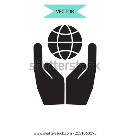 environmental icons  symbol vector elements for infographic web