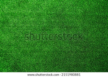 An image of real green astroturf artificial grass.  Royalty-Free Stock Photo #2151980881