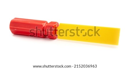 hand tools toy isolated on white background