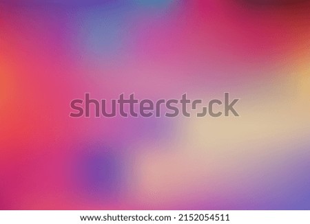 Light Blue, Red vector abstract blurred template. Colorful illustration in blurry style with gradient. Template for cell phones.