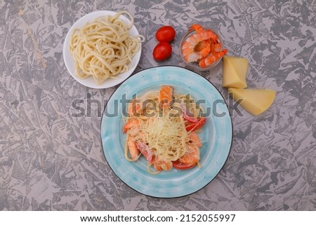 seafood fish dishes prepared by the chef for the menu of the cafe restaurant tasty and healthy