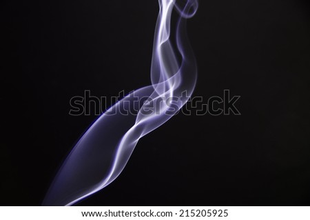 Abstract colorful smoke background isolates