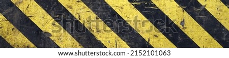 Black and yellow stripes set. Warning tapes. Danger signs.