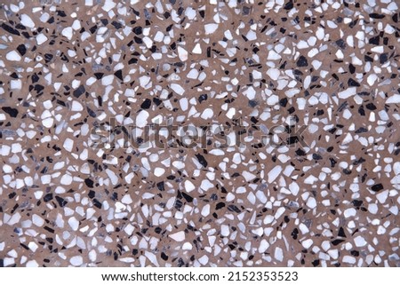 Seamless pattern of  terrazzo surface mix color background