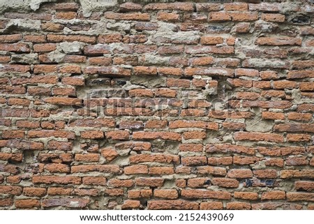 Ancient brick  background,Grunge stonewall background for text or images,vintage style.Brick texture for the background. Royalty-Free Stock Photo #2152439069
