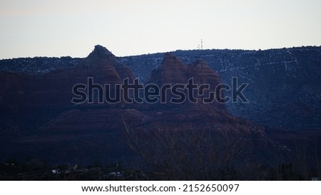 Rock formations in Sedona AZ