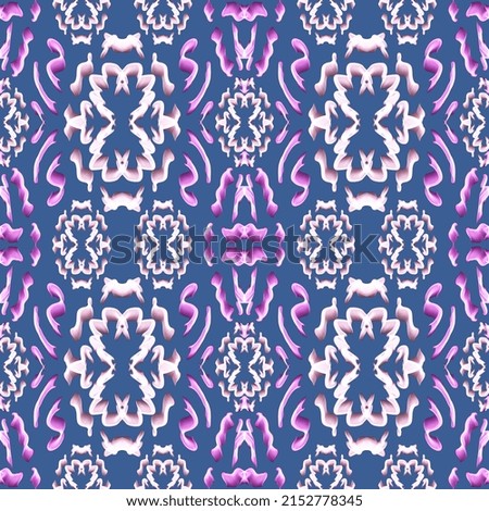 Abstract geometric ethnic seamless pattern background 