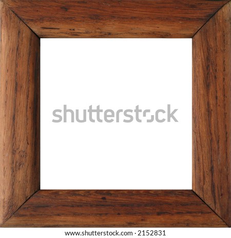 Antique wooden frame.
