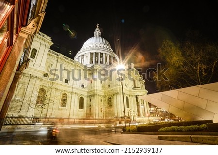 St Paul's Cathedral is an Anglican cathedral in London. As the seat of the Bishop of London, the cathedral serves as the mother church of the Diocese of London. It is on Ludgate Hill at the highest po