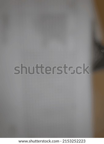 Defocused or blurred abstract background of student attendance list written on white paper